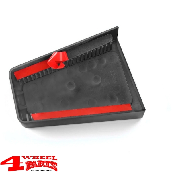 Motorhauben und Türscharnier Cover Set schwarz ABS Wrangler JK 07-18