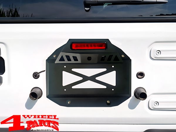 Tire Carrier Tramp Stamp Cover Kit Wrangler JL year 18-24