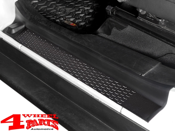 Entry Guard Set 2 pce. Black Thermoplastic Wrangler JL 18-21 2-doors