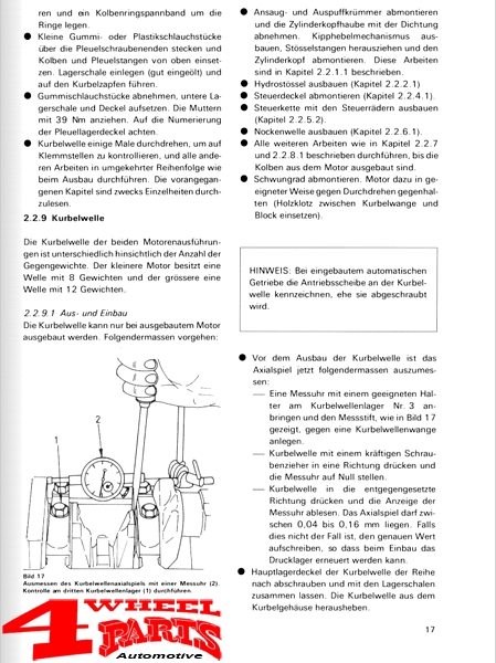 Reparaturanleitung Jeep CJ-5, CJ-6, CJ-7 124 Seiten Deutsch