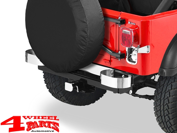 Stoßfangbügel Bumperettes Edelstahl CJ + Wrangler YJ Bj. 76-95
