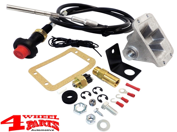 Differential Cable Lock Kit Dana 30 Front Axle Lift 75-150mm year 84-95