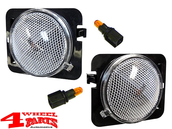 Side Marker Light White Replacement Wrangler JK year 07-18