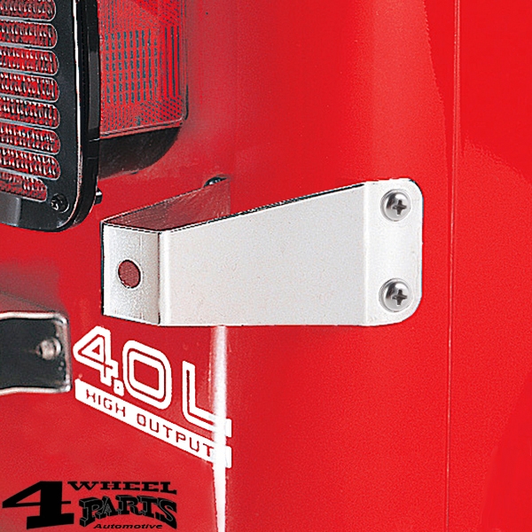 Reserverad Anschlag Edelstahl CJ + Wrangler YJ Bj. 76-95