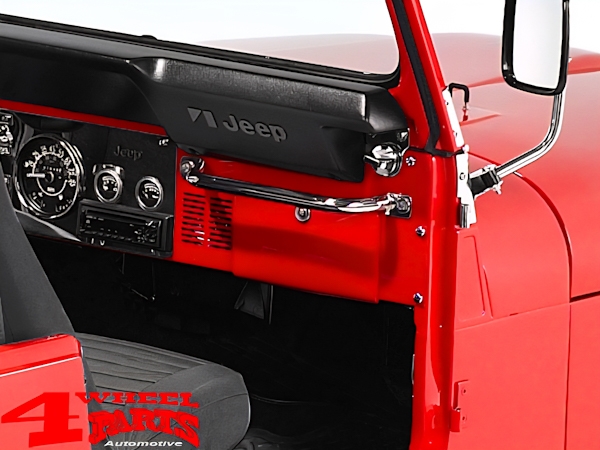 Grab Bar Stainless Steel Polished Jeep CJ year 52-86