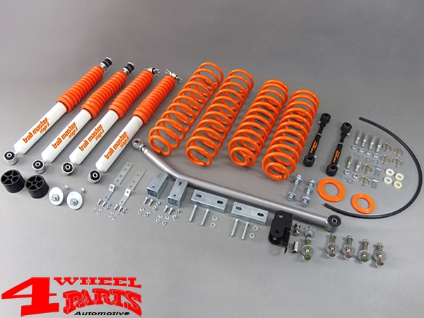 Lift Kit Trailmaster with TÜV +75mm Wrangler JK year 07-18 4-doors CRD