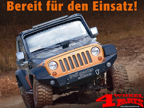 Fahrwerk Trailmaster mit TÜV +75mm Wrangler JK 07-18 2-Türer CRD