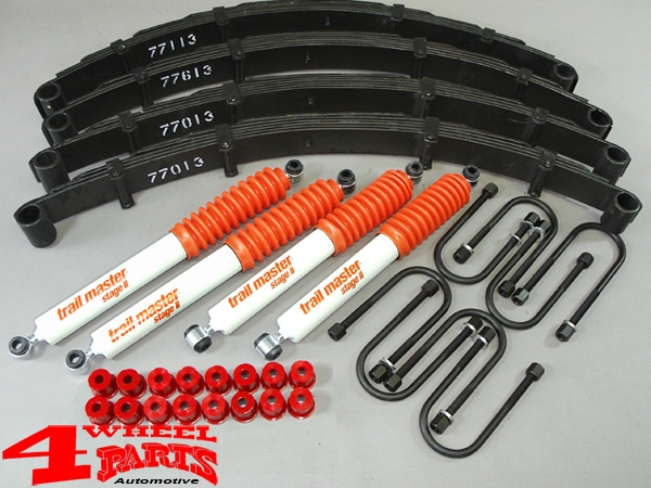 Fahrwerk Trailmaster mit TÜV +60mm Landcruiser BJ42 Bj. 80-84 Softtop Modell