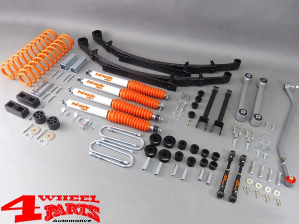 Lift Kit from Trailmaster with TÜV +115mm Lift Cherokee XJ year 84-01