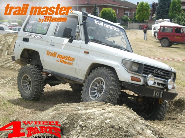 Fahrwerk Trailmaster mit TÜV +50mm Comfort Landcruiser KJ + LJ + RJ 70 73 77 Bj. 1.90-4.96