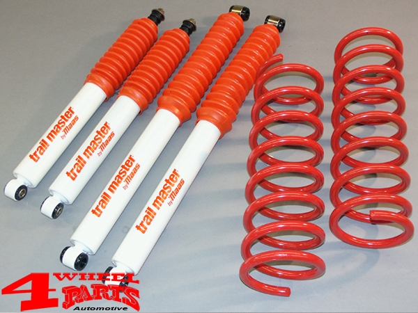 Fahrwerk Trailmaster mit TÜV +25/50mm Maverick Bj. 93-98 UDS + UNS / Terrano II R20 Bj. 93-07 kurzer Radstand