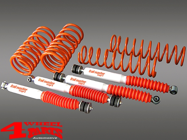 Suspension System Lift Kit from Trailmaster with TÜV +40mm Heavy Duty Mercedes G Model year 1979-