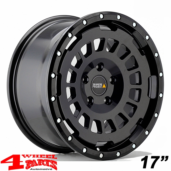 Alufelge Twin-MonoTube-Projekt-AT 8x17 ET +32 mit TÜV Wrangler JL 18-24