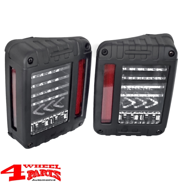 Tail Light Set LED with Side Marker Wrangler JK year 07-18