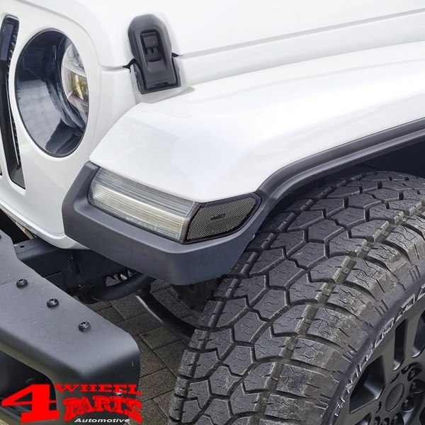 LED Positionsleuchten Smoked in Verbreiterung Wrangler JL JT 18-24