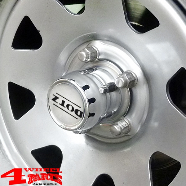 Wheel Center Cap Chrome for DOTZ "DAKAR" Wrangler + Cherokee + ZJ 84-06