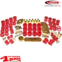 Total Body and Suspension Bushing Set Pu Red Wrangler JK year 07-18