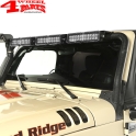Lampenbügel am Scheibenrahmen für LED Balken Wrangler JK 07-18