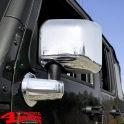 Mirror Cover Kit Chrome 4 pce. Wrangler JK year 07-18