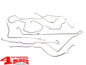 Full Brake Line Set Jeep CJ5 year 81-83 without Power Brake Booster