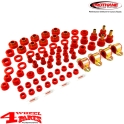 Total Body and Suspension Bushing Set PU Red CJ year 80-86