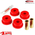 Track Arm Bushing Kit Front or Rear PU Red Wrangler YJ 87-95