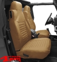 Sitzbezüge vorne braun Denim Wrangler TJ Bj. 97-02
