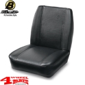 Seat Black Crush Standard Low Back Bucket Bestop CJ year 76-86