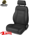 Sportsitz Trailmax II Pro Black Denim links CJ + Wrangler YJ + TJ