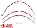 Bremsschlauch Set 3-teilig +50 Jimny FJ Bj. 98-18 ohne ESC