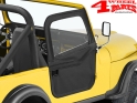 2-Piece Doors Pair Black Crush Bestop Jeep CJ7 year 76-80