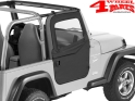 2-Piece Doors Pair Black Diamond Bestop Wrangler TJ year 97-06
