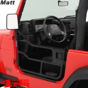 Element Doors Schwarz Matt Bestop Wrangler TJ Bj. 97-06