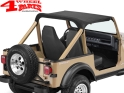 Bikini Top Strapless Black Denim Bestop Wrangler YJ year 87-91