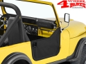 Half Doors Pair Black Crush Bestop Jeep CJ7 year 76-80