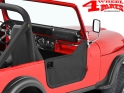 Half Doors Pair Black Denim Bestop Jeep CJ7 year 76-80