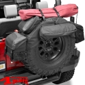 Spare Tire Organizer in Black Diamond 30 - 33" Jeep year 76-23