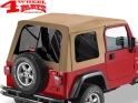 Supertop Spice Denim tinted Jeep Wrangler TJ year 97-06