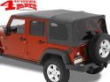 Supertop NX Klappverdeck Black Diamond Wrangler JK year 07-18 4-doors