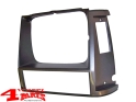 Headlight Bezel Left in Black / Gray Cherokee XJ year 84-90