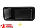 Door Paddle Handle Black Outside Halfdoors Wrangler YJ TJ 87-06