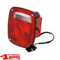 Tail Light US Style Right with Side Marker Lens Wrangler YJ 87-90