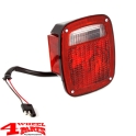 Tail Light US Style Left with Side Marker Lens Jeep CJ year 81-86