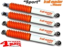 Gas Shock Set for +30-50mm Lift Trailmaster Jimny FJ + GJ + HJ year 98-