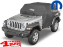 Cab Car Cover with Jeep Logo Mopar Wrangler JL 18-23 2-doors