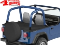 Duster Deck Cover Bestop Black Denim YJ 92-95 Supertop