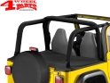 Duster Deck Cover Bestop Black Denim TJ year 97-02 Hardtop