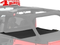 Duster Deck Cover Extension Black Diamond Wrangler JK 07-18 4-doors