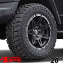 Aluminum Wheel 5x 8,5x20 ET +35 W-TEC + Tire 35x12,5 R20 ST JL 18-24