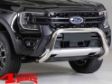 Front Tube Center Bumper Stainless Steel Ø 76mm Ford Ranger year 2023-